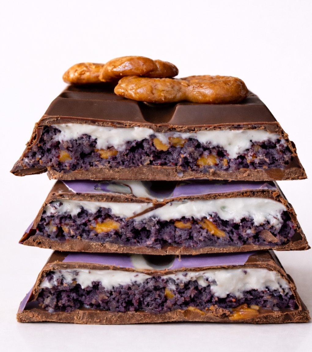 Ube Pie - Milk Chocolate 200g