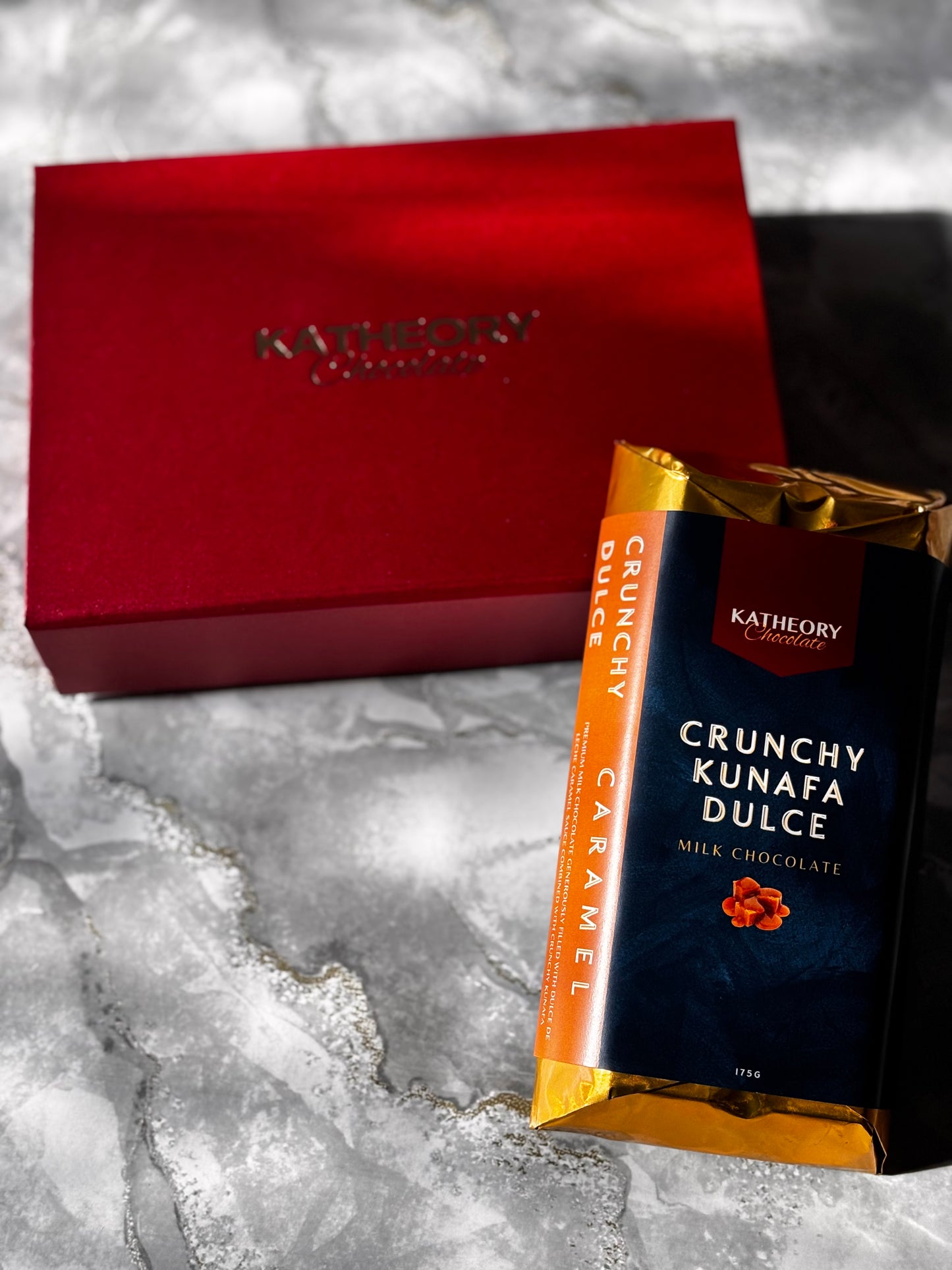 Kunafa Dulce Caramel Bar - Milk Chocolate