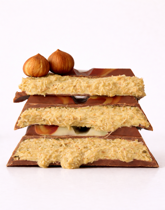 Kunafa Hazelnut Crunch Bar - Milk Chocolate